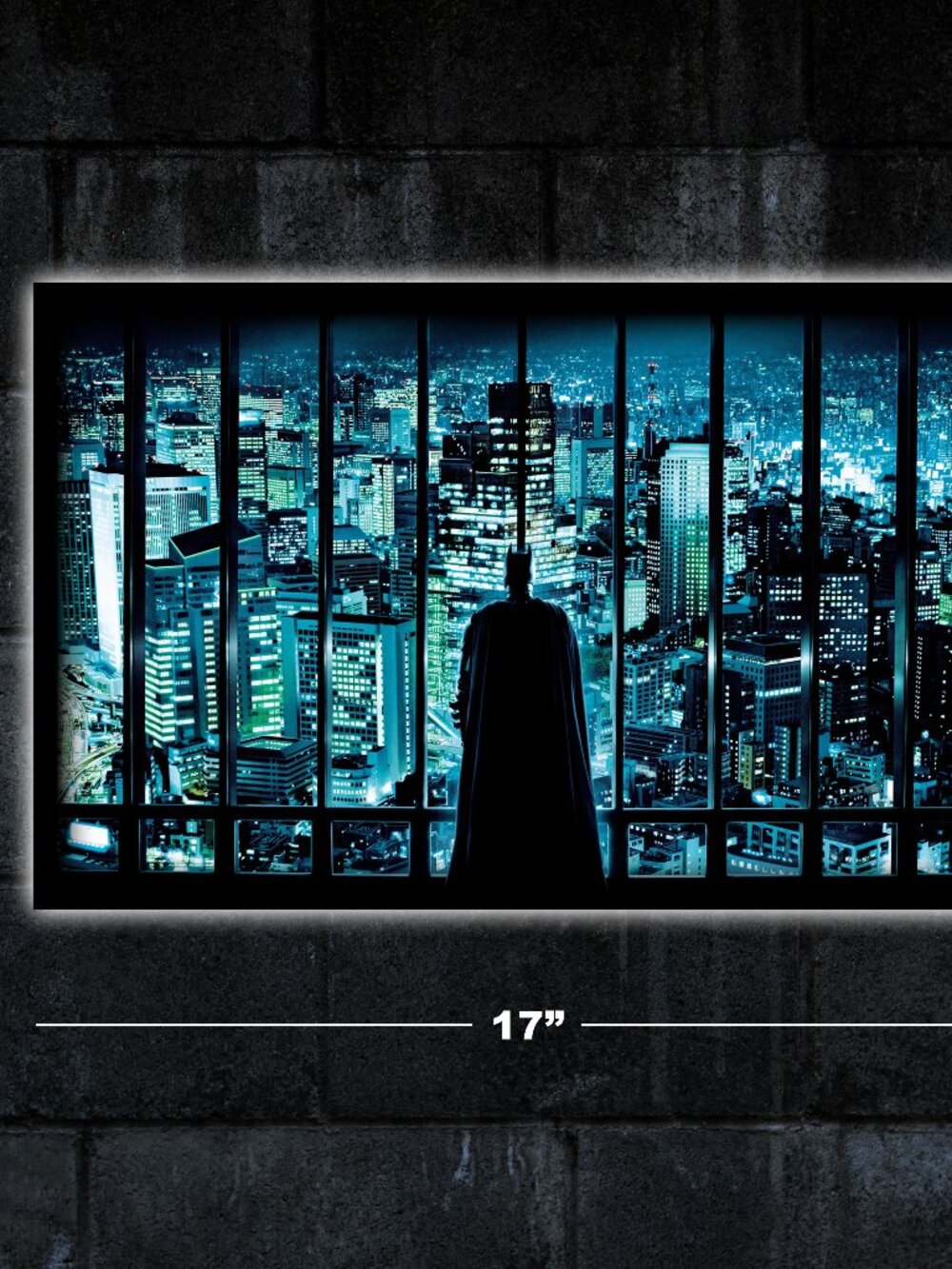Batman Dark Knight movie poster - 11x17 wall art print merch Joker Heath Ledger